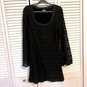 Black Crochet Angie dress!